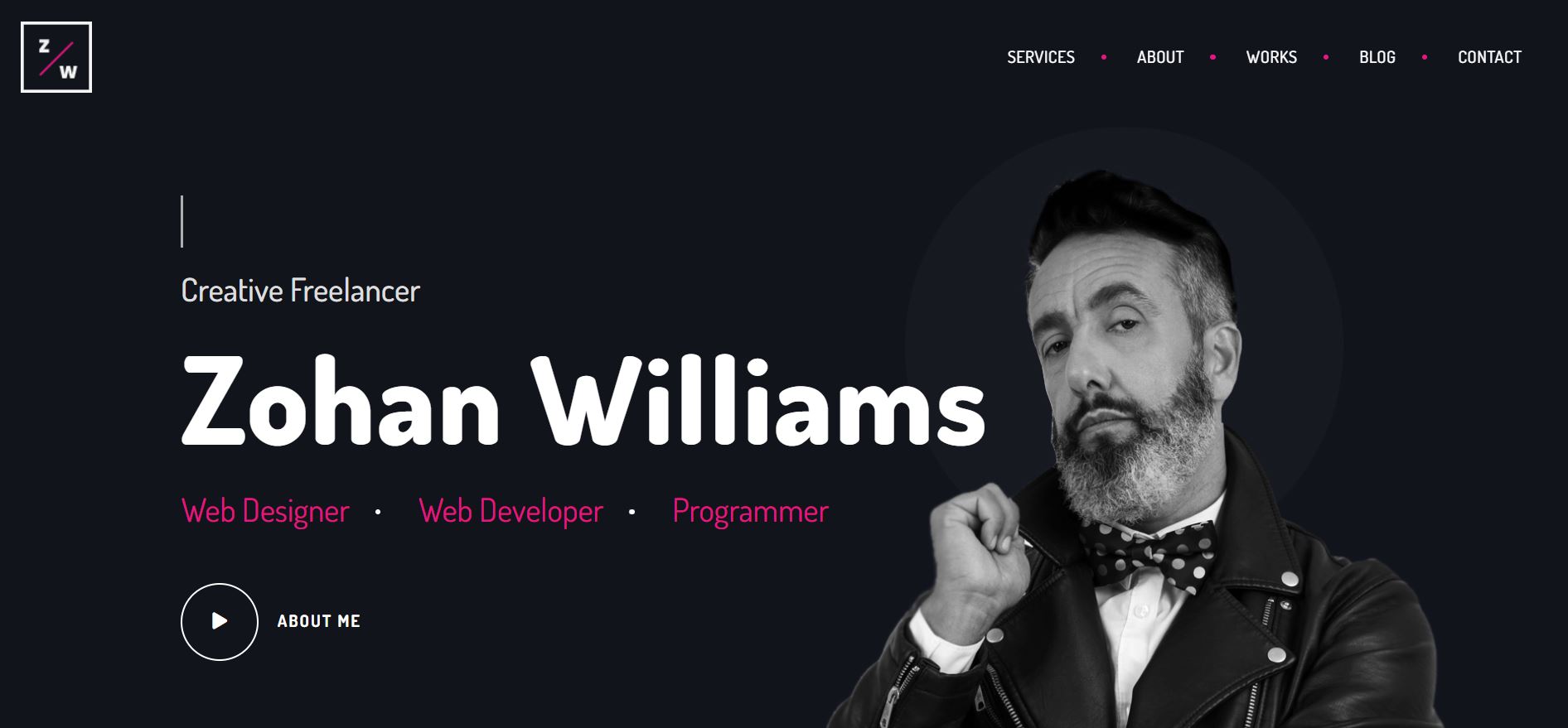 Intrinsic creative personal wordpress theme