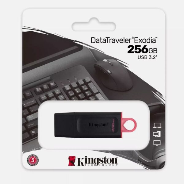 Kingston DataTraveler Exodia USB 3.2 Flash Drive 32/64/128/256 GB Memory stick - 256GB
